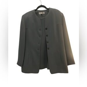 Travis Ayers/ Blue Grey/ 2 Pc./Skirt Suit